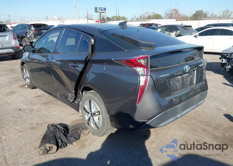 2018 Toyota Prius Four из США, поврежденный, VIN JTDKARFU2J3552958